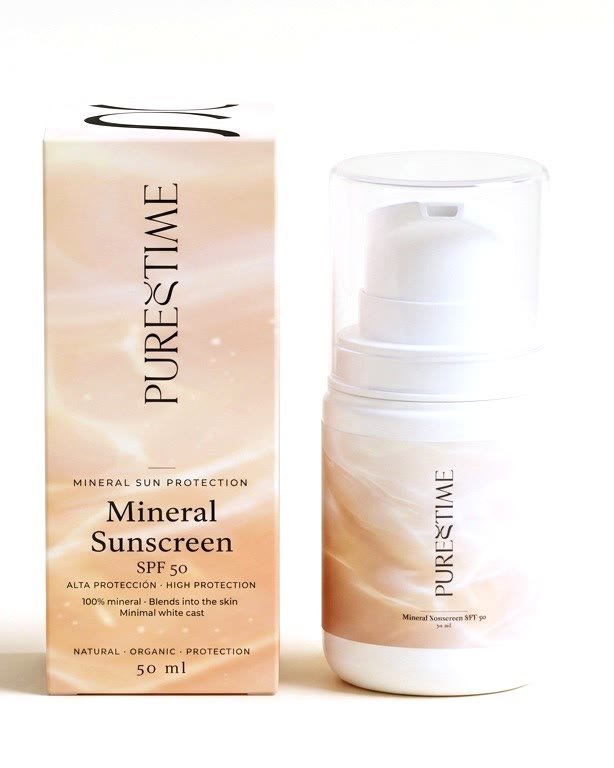 Crema Solar Mineral SPF50 PURESTIME