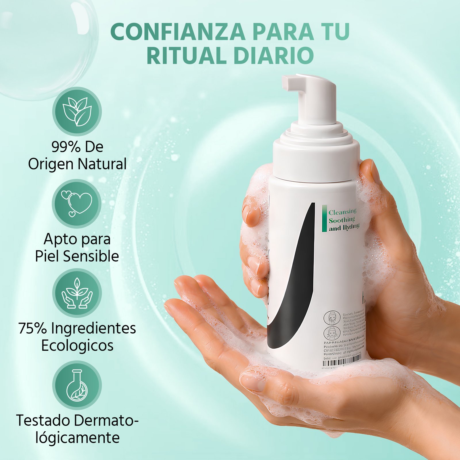 Espuma Limpiadora Facial PURESTIME