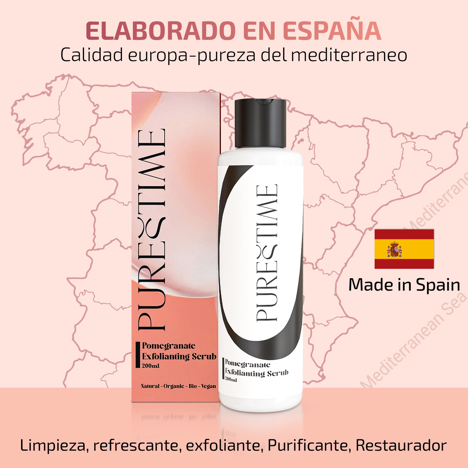 Exfoliante de Granada PURESTIME